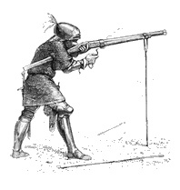 Личное огнестрельное оружие - аркебузы и мушкеты
