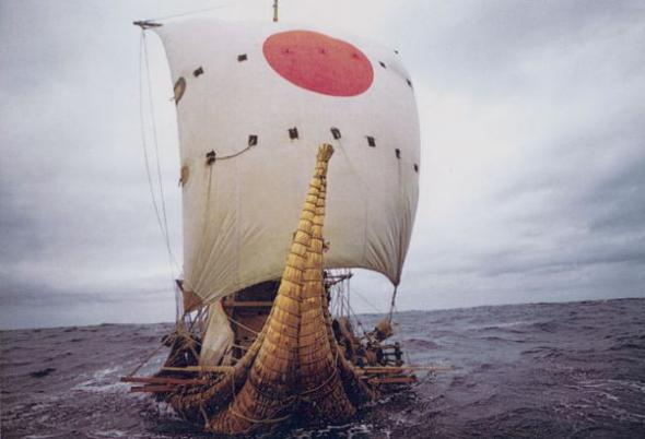 Папирусное судно РА-2 Тура Хейердала
