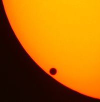 Прохождение Венеры через диск Солнца